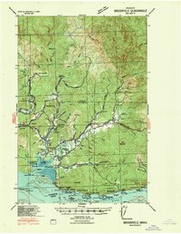 Brookfield topographic map thumbnail