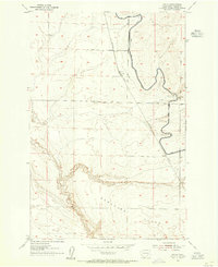 Bruce 1954 topographic map thumbnail