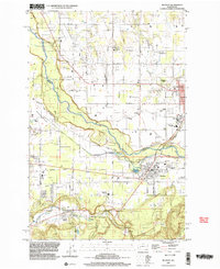 Buckley 1997 topographic map thumbnail