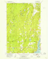 Burley 1953 topographic map thumbnail