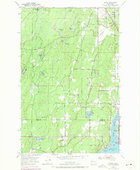 Burley 1953 topographic map thumbnail