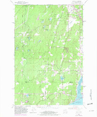 Burley 1953 topographic map thumbnail