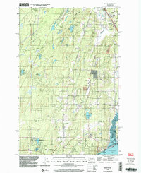 Burley 1999 topographic map thumbnail