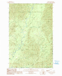 Burnt Hill 1990 topographic map thumbnail