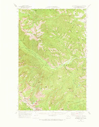 Buttermilk Butte topographic map thumbnail