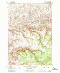 Cahill Mountain 1967 topographic map thumbnail