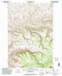 Cahill Mountain 1995 topographic map thumbnail