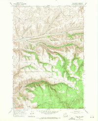 Cahill Mtn 1967 topographic map thumbnail
