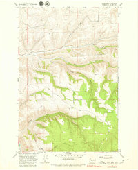 Cahill Mtn topographic map thumbnail