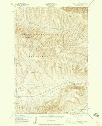 Cairn Hope Peak 1948 topographic map thumbnail