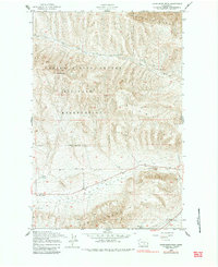 Cairn Hope Peak 1948 topographic map thumbnail