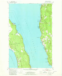 Camano 1953 topographic map thumbnail