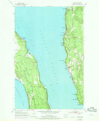 Camano 1953 topographic map thumbnail