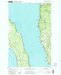 Camano 1953 topographic map thumbnail