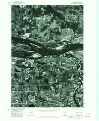 Camas 1975 topographic map thumbnail
