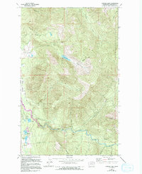 Canyon Lake 1972 topographic map thumbnail
