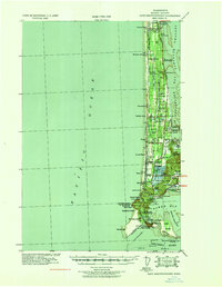 Cape Disappointment 1938 topographic map thumbnail