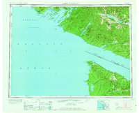 Cape Flattery 1963 topographic map thumbnail