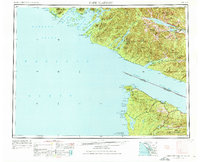 Cape Flattery 1953 topographic map thumbnail