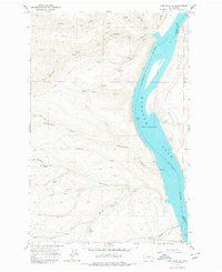 Cape Horn SE 1966 topographic map thumbnail
