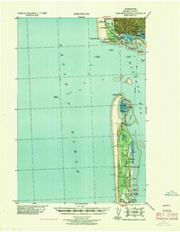 Cape Shoalwater topographic map thumbnail