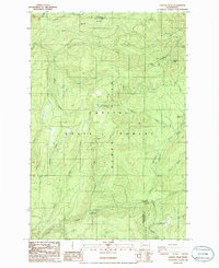 Capitol Peak 1986 topographic map thumbnail