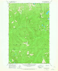Captain Point 1965 topographic map thumbnail
