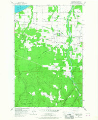 Carlsborg 1956 topographic map thumbnail