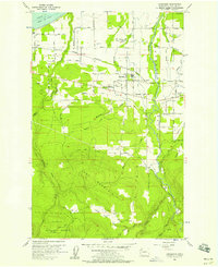 Carlsborg 1956 topographic map thumbnail