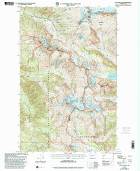 Cascade Pass 1999 topographic map thumbnail