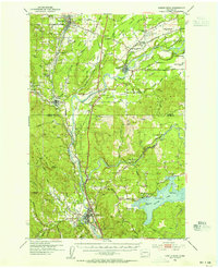 Castle Rock 1953 topographic map thumbnail