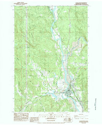 Castle Rock 1984 topographic map thumbnail