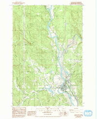 Castle Rock 1984 topographic map thumbnail