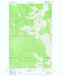 Cavanaugh Creek 1980 topographic map thumbnail
