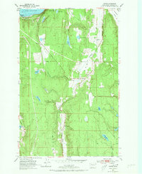 Center 1953 topographic map preview