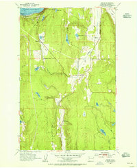 Center 1953 topographic map preview