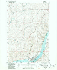 Central Ferry 1981 topographic map thumbnail