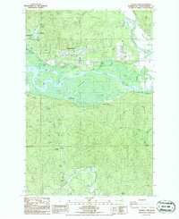 Central Park 1986 topographic map thumbnail