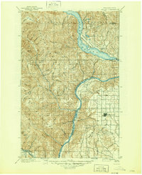 Chelan 1901 topographic map thumbnail