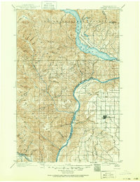 Chelan 1901 topographic map thumbnail