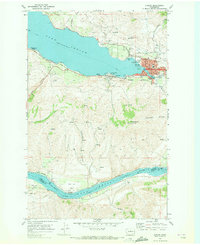 Chelan 1968 topographic map thumbnail