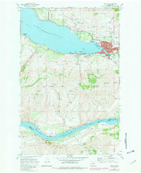 Chelan 1968 topographic map thumbnail