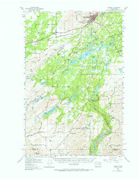 Cheney 1954 topographic map thumbnail