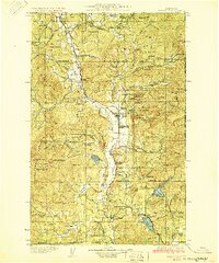 Chewelah 1930 topographic map thumbnail