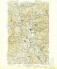 Chewelah 1930 topographic map thumbnail