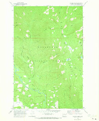 Chikamin Creek 1968 topographic map thumbnail