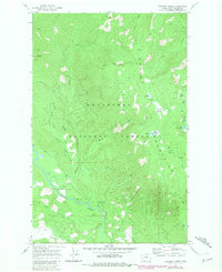Chikamin Creek 1968 topographic map thumbnail