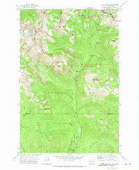 Chinook Pass 1971 topographic map thumbnail