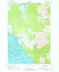 Chinook 1949 topographic map thumbnail