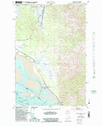 Chinook 1949 topographic map thumbnail